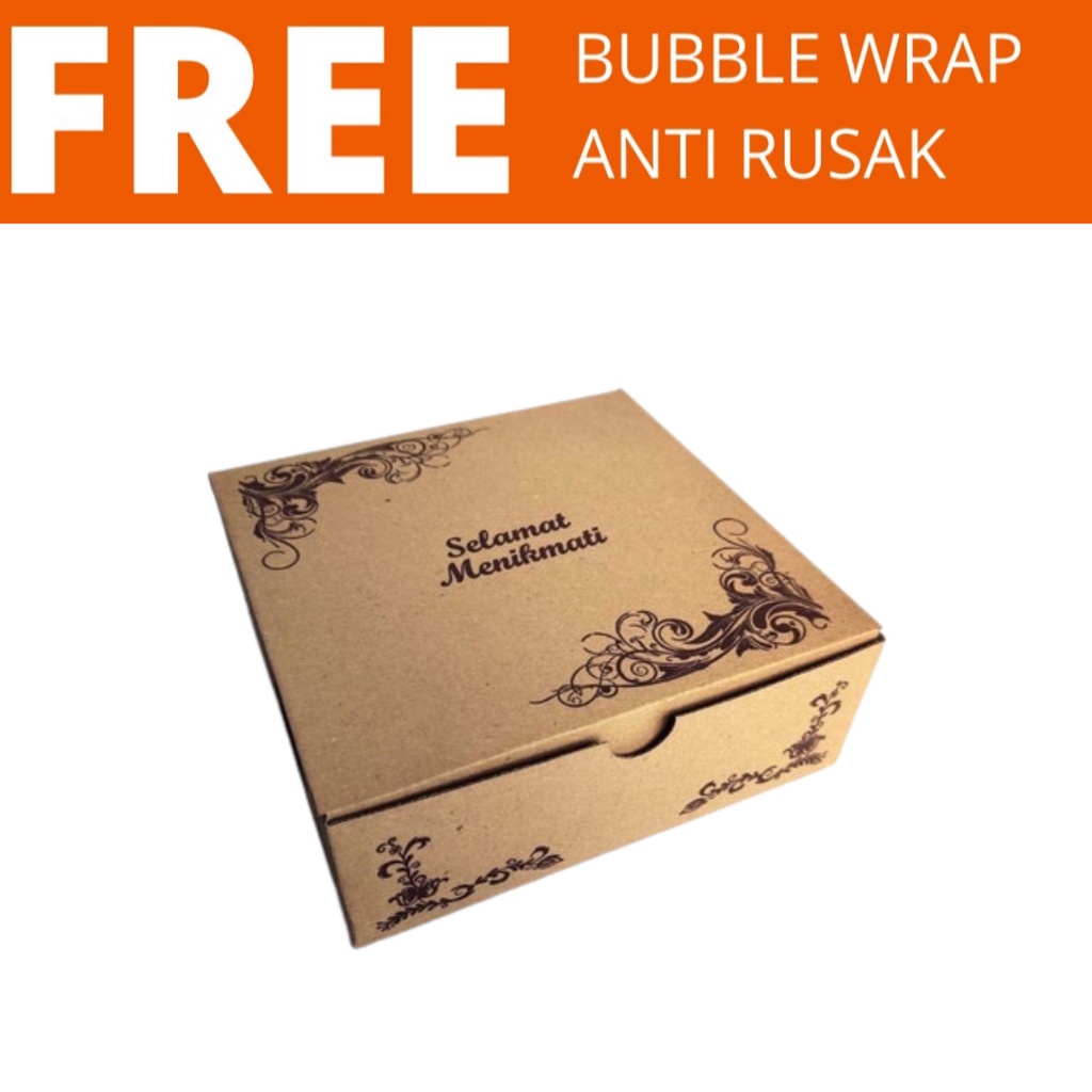 

Dus selamat menikmati 10pcs uk 20x20x7 / dus nasi / dos pizza / dos hajatan