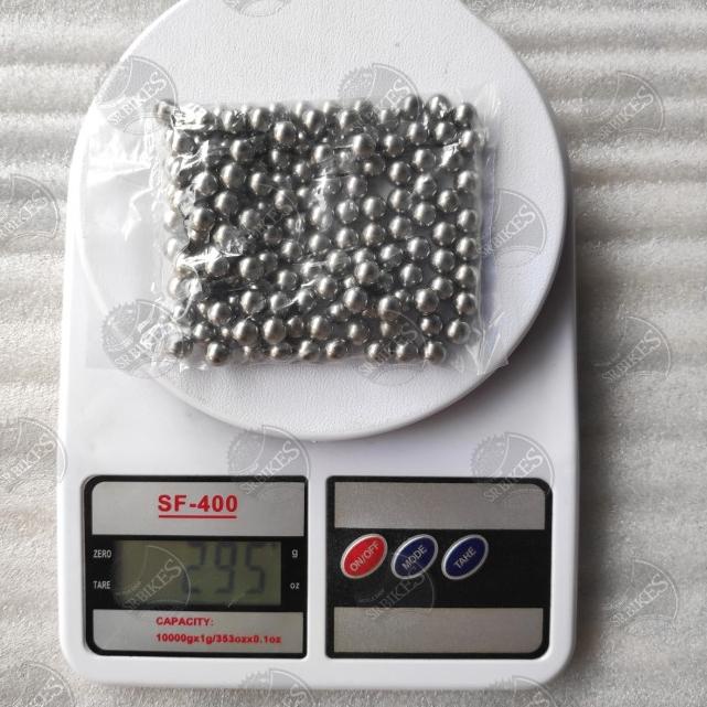 Ready Laher Steel Ball Bola Baja Ketapel 5/16 inch = 8 mm As Tengah Keroncong Sepeda 0794 94ZZ