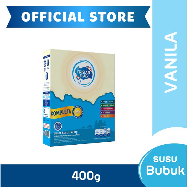 Frisian Flag Kompleta Vanilla 400gr