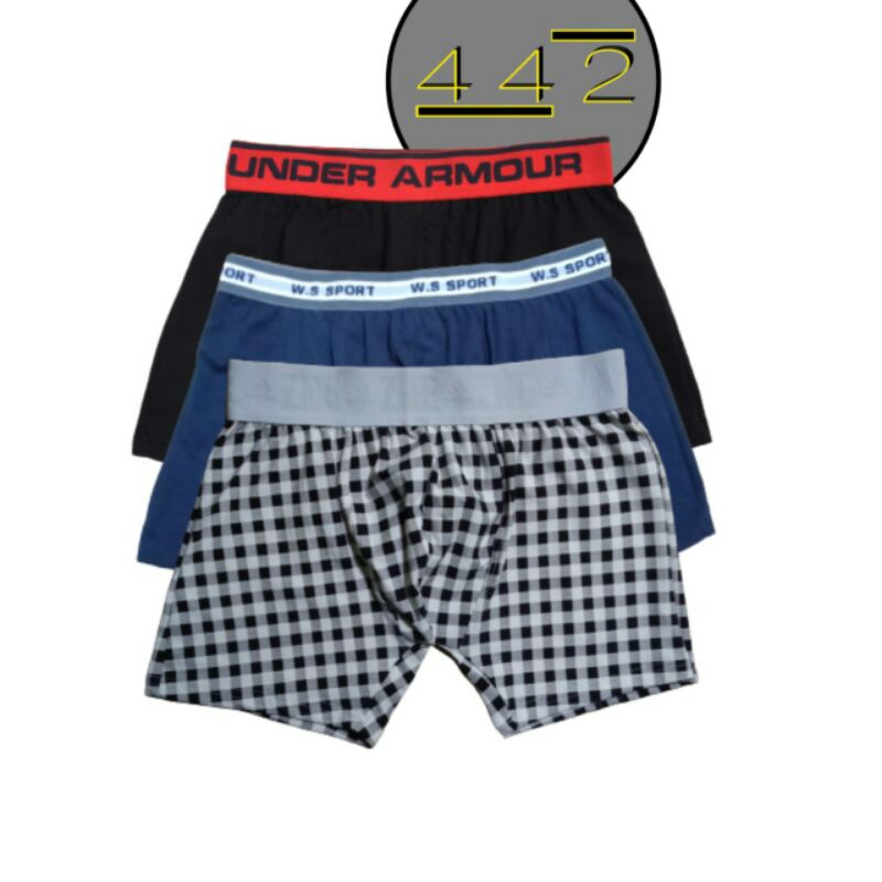 Celana dalam pria Boxer 3pcs