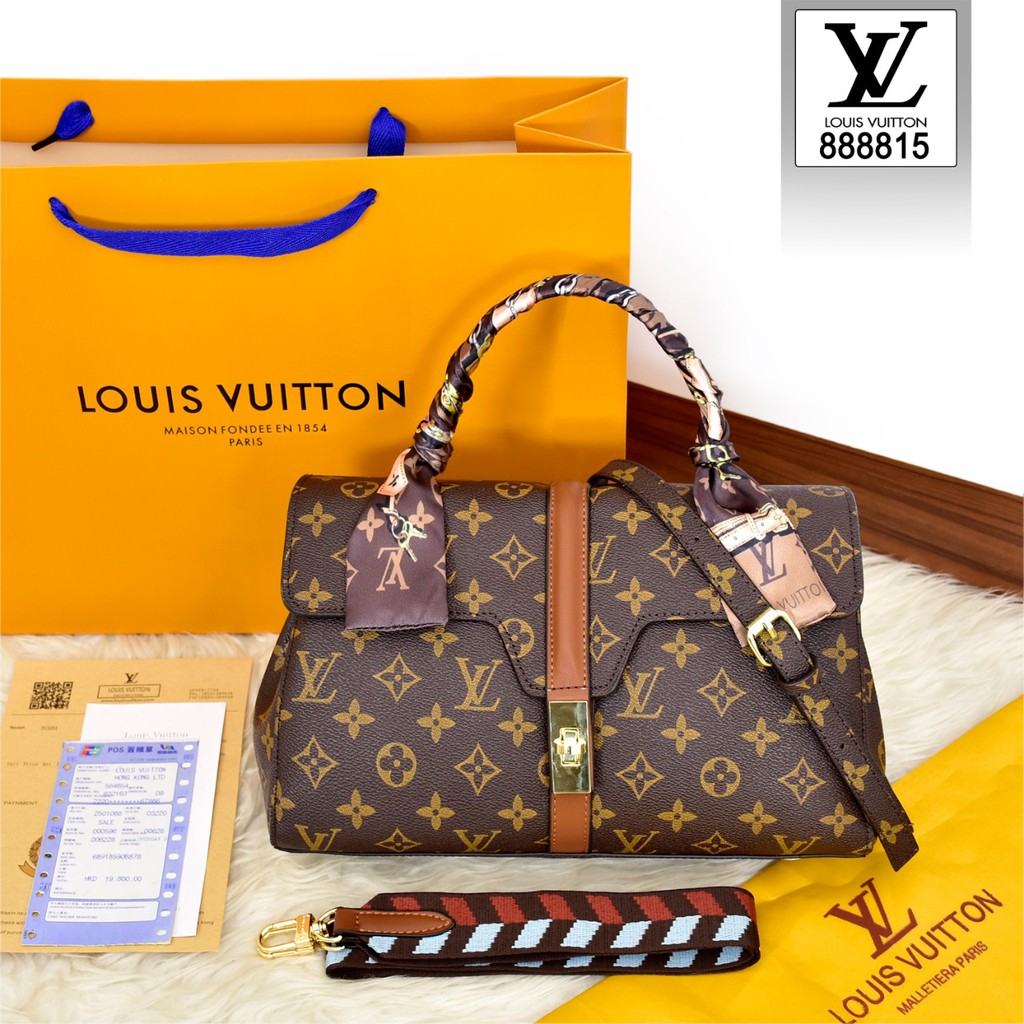 Tas Louis Vuitton Monogram 888815  LOP 15  batam impor original fashion branded reseller sale