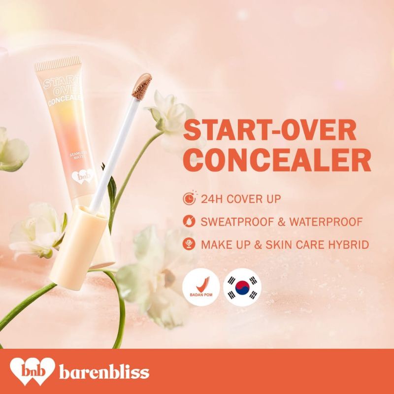 BNB Barenbliss Korean Bloomatte Start-Over Concealer