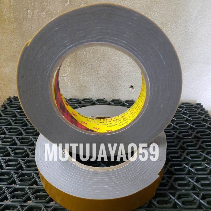 

Bergaransi 3M Double Tape Foam Superior Lebar 24Mm Tebal 0,8Mm Bagus
