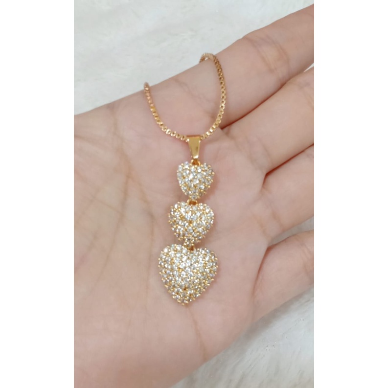 Kalung perhiasan wanita dewasa mewah