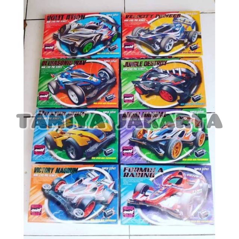 Tamiya Kotakan Dus Rakit Sendiri