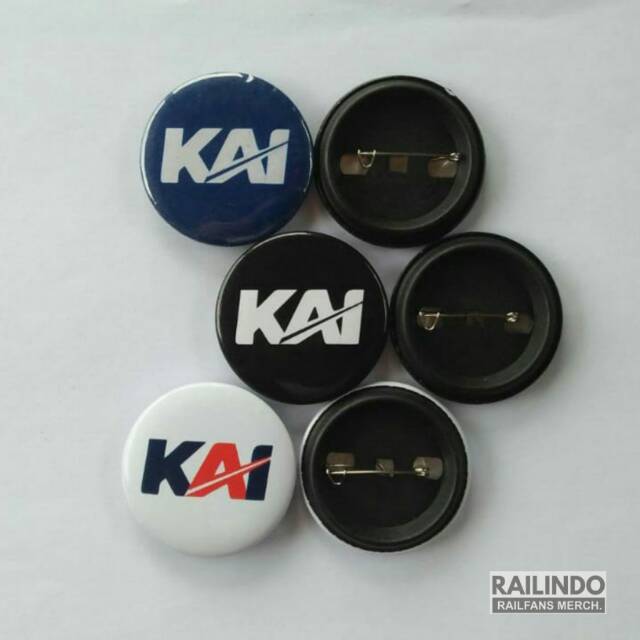 Pin Bross Logo PT Kereta Api Indonesia
