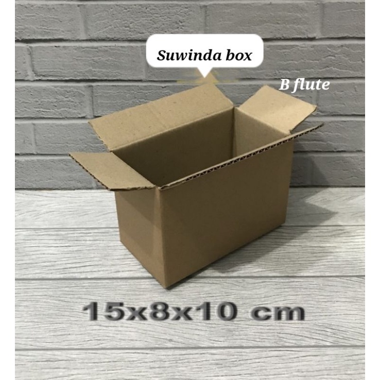 

Kardus karton uk. 15x8x10 cm Kotak Box ST untuk packing Souvenir -dll