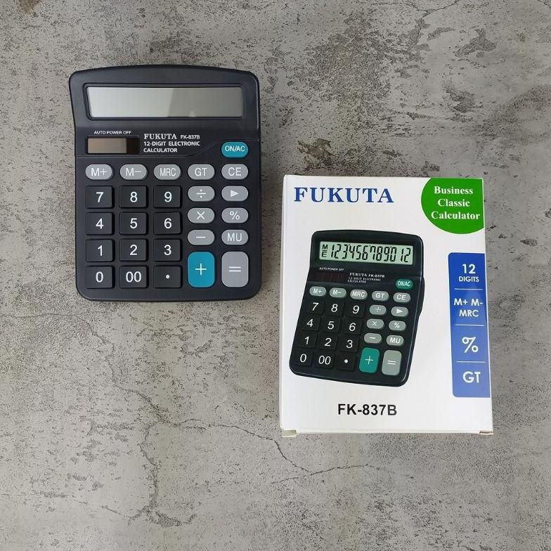 

((BISA COD)) kalkulator 12 Digit bisa pakai baterai AA