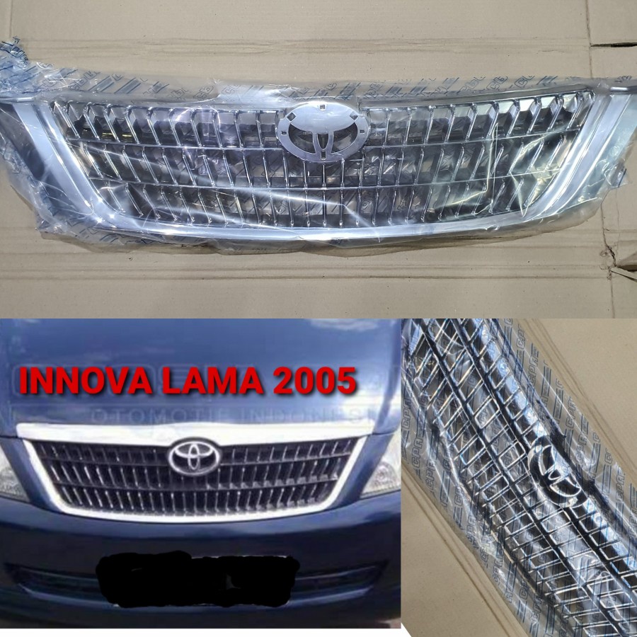 PL~Grill chrome Innova lama 2005-2007 model camry