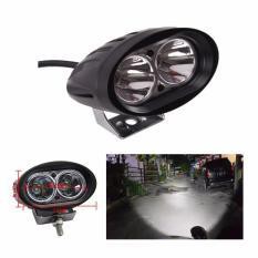 LED CREE OWL LAMPU TEMBAK SOROT LED OVAL 2 MATA WORKLIGHT 2TITIK PUTIH