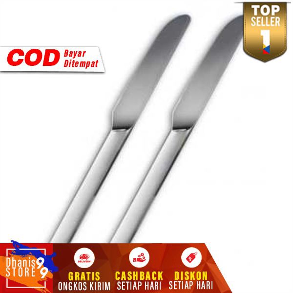 Xiaomi Mijia Zwilling Pisau Makan Stainless Steel 2 PCS Piso Peralatan Makan Peso Perlengkapan Dapur Berkualitas