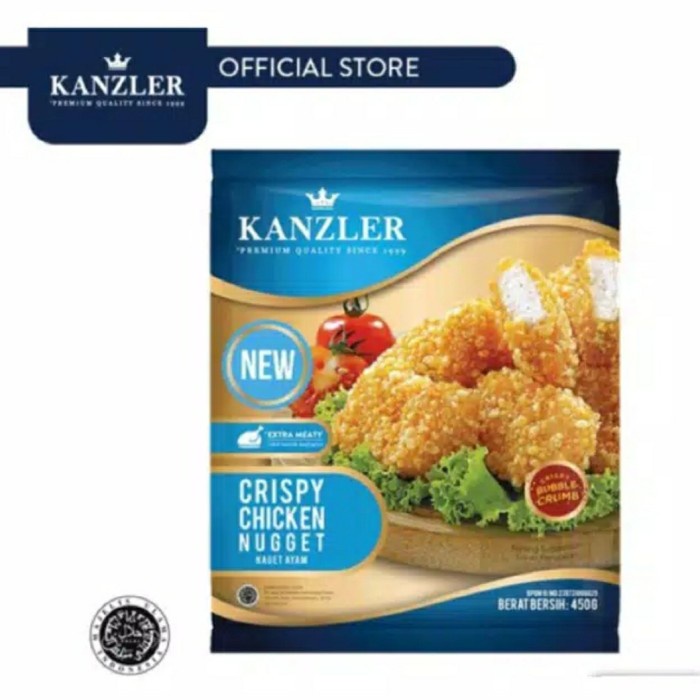 

Kanzler Chicken Nugget crispy 450gr - BARU