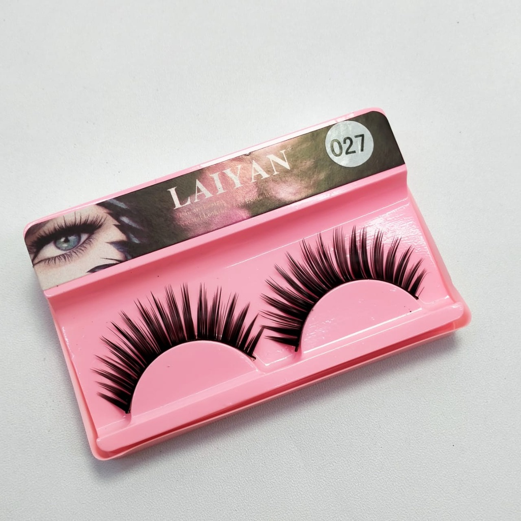 [WS] BULU MATA PALSU /EYELASH EXTENSION/ LAIYAN EYELASHES NATURAL HAIR -025