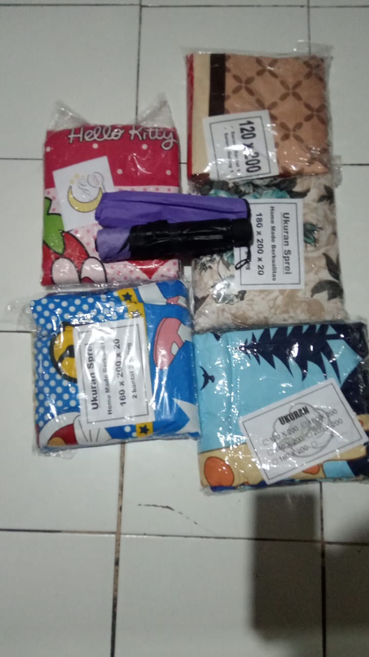 Sprei Homemade Motif Anak Cowok Cewek Dewasa Karakter Hazel