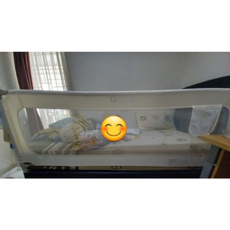 Preloved Pembatas Pengaman Pagar Kasur, Ranjang Bed Rail