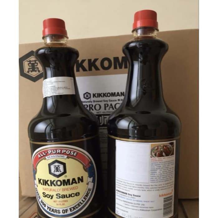 

NEW ARRIVAL - KIKKOMAN SOY SAUCE SHOYU PREMIUM/ KECAP JEPANG- 1.6 L