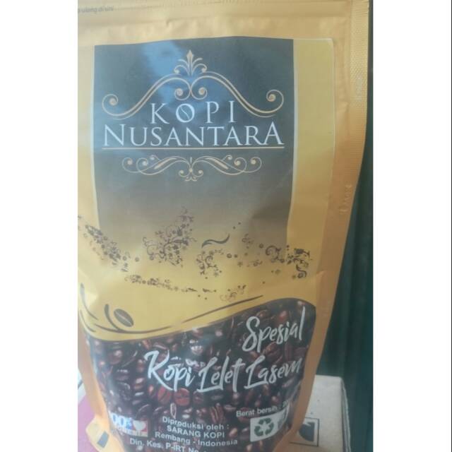 

Kopi hitam lelet Lasem