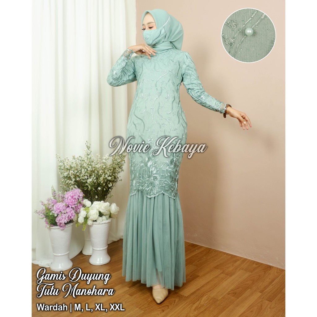 Gamis Modern / Gamis Duyung  Tutu / Kebaya Modern / Gamis Pesta / Gamis Pesta Mewah / Kebaya / Gamis