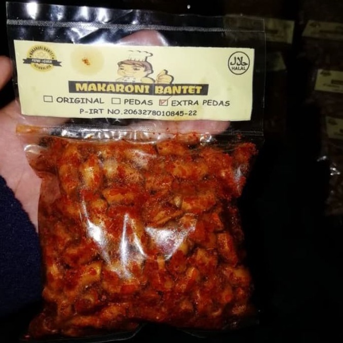 

Makaroni Bantet Isi 80gr ExtraPedas