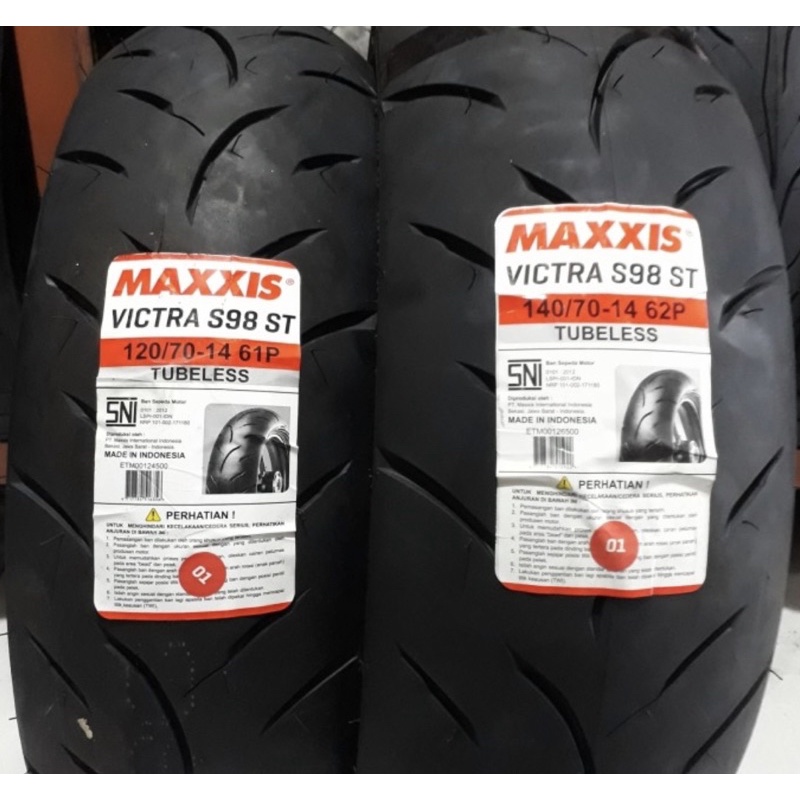 BAN MOTOR MATIC 120/70-14 & 140/70-14 MAXXIS EXTRAMAXX AEROX