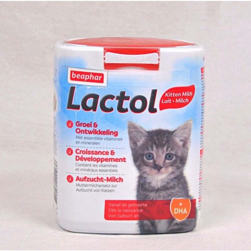 Jual LACTOL Milk Replacer For kitten 500g original Shopee Indonesia