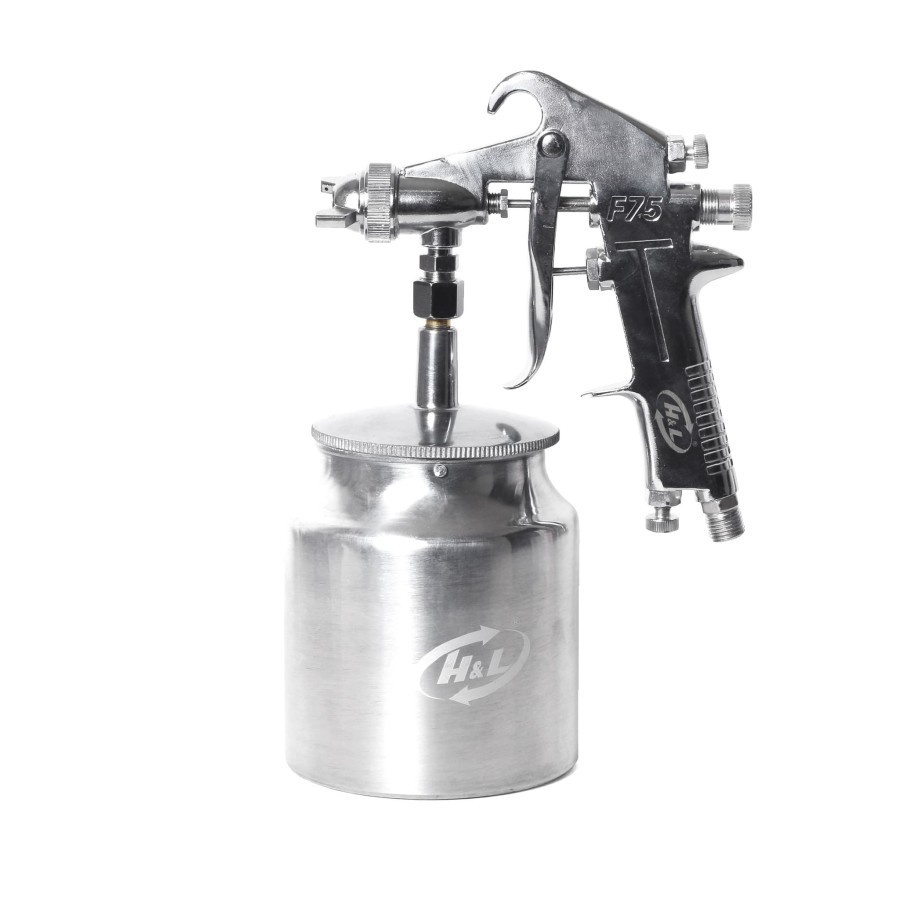 H&amp;L TABUNG BAWAH f75s Spray gun Semprot Cat 75