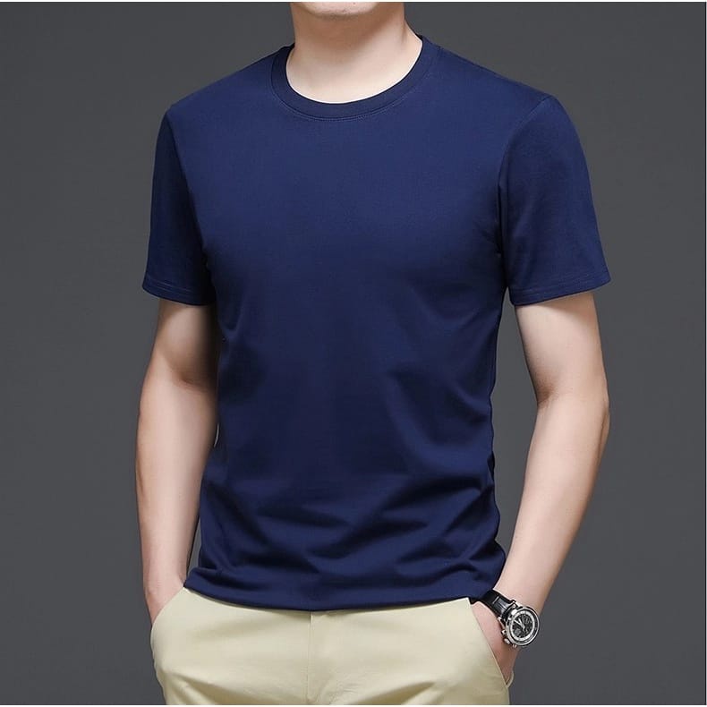 KAOS POLOS BASIX/KAOS POLOS SPANDEK  SUPER PREMIUM TERBAIK KOREA