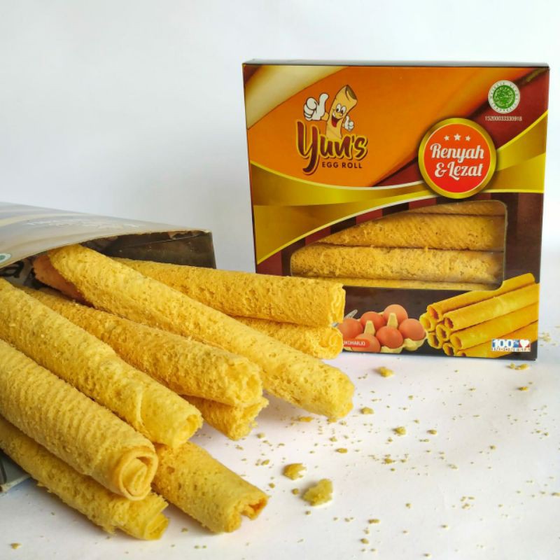 

Yun's Egg Roll Kue Semprong Gulung Klasik 500 Gram