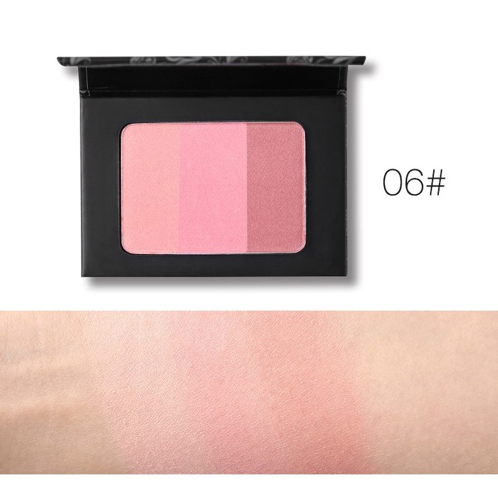 UCANBE 3-in-1 Warm Eyeshadow / Blush Palette - Tujuh