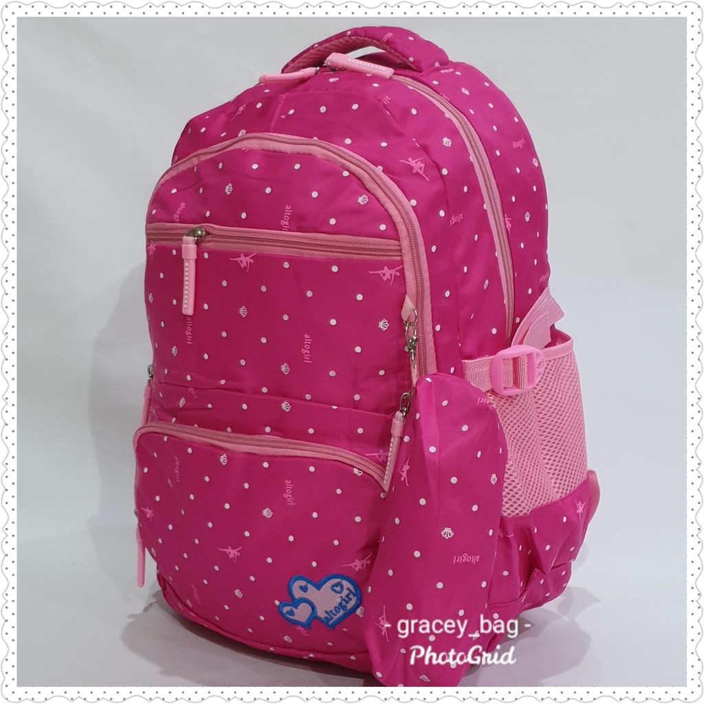 GB-70010 Tas Ransel Anak Perempuan Altogirl Motif Ballerina