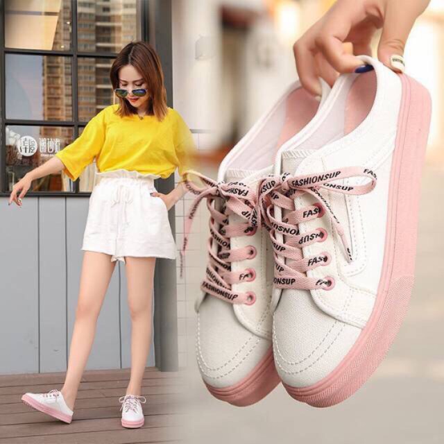 TBIG [COD] Sneaker Sepatu Tali SSTALI Sepatu Korea Style Sepatu Santai Wanita