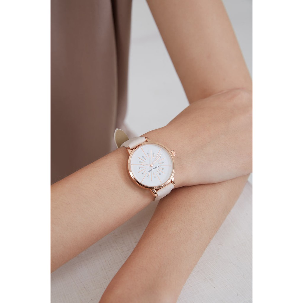 Berrybenka - Jam Tangan Kulit Wanita Sophie Carrisa Fire Works-2