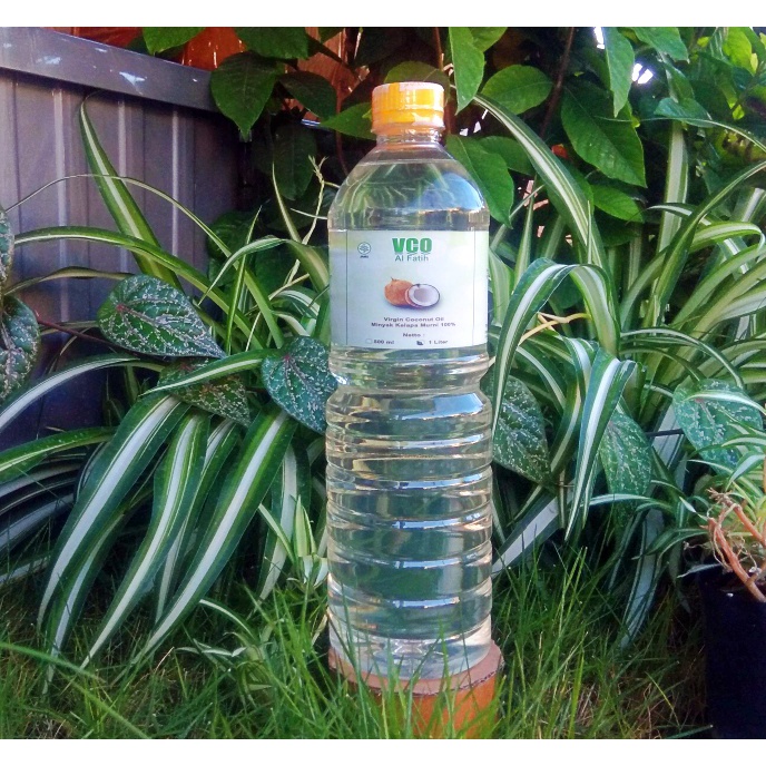 

VCO Virgin Coconut Oil Minyak Kelapa Murni 1 liter 1000 ml Al Fatih