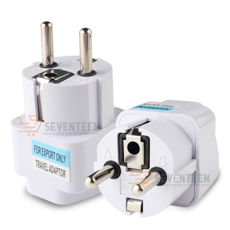 TRAVEL ADAPTOR STEKER COLOKAN KAKI 3 / STEKER OVER ADAPTER KAKI 3 UNIVERSAL COLOKAN LISTRIK 3 LUBANG