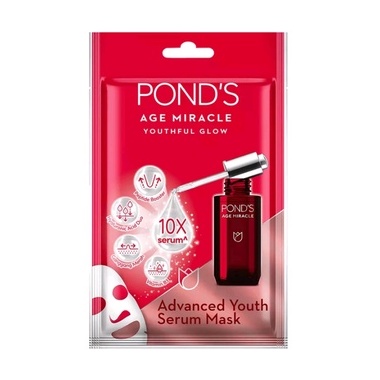 Pond's Age Miracle Serum Sheet Mask Anti Aging 25 gram