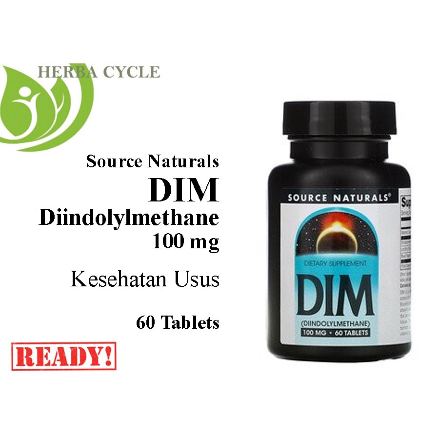 Source Naturals DIM 100 mg 60 Tablets Source Natural DIM Diindolylmethane