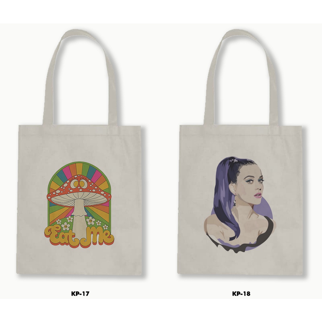 TOTE BAG BLACU - KATY PERRY 01