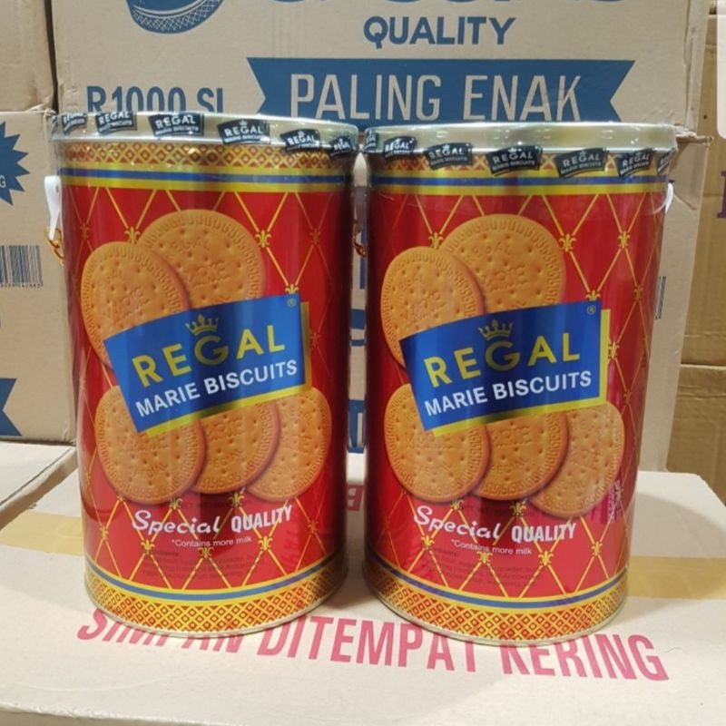 

termurah marie regal 1000gr/marie kaleng/regal