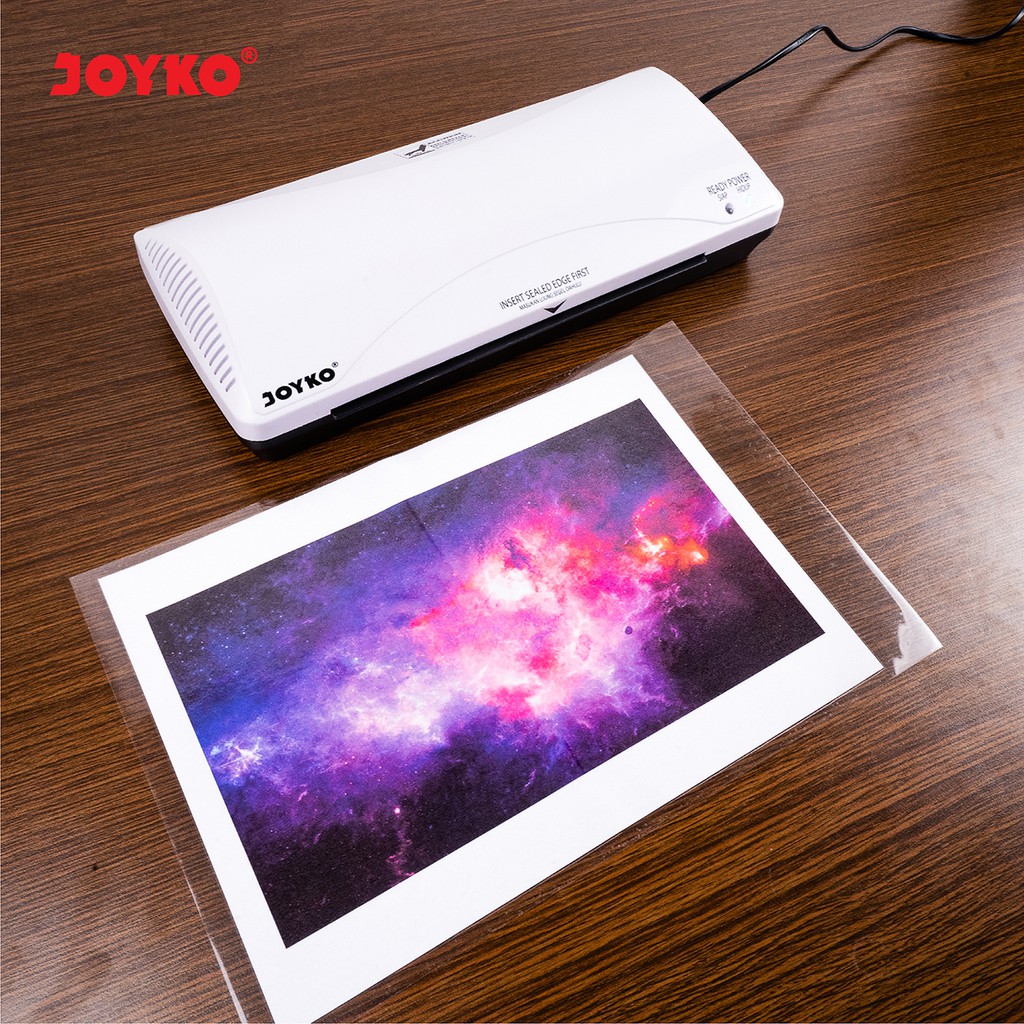 Mesin laminating joyko LM01 LM 01 F4 folio laminasi ktp a4 panas dingin hot cold portable portabel