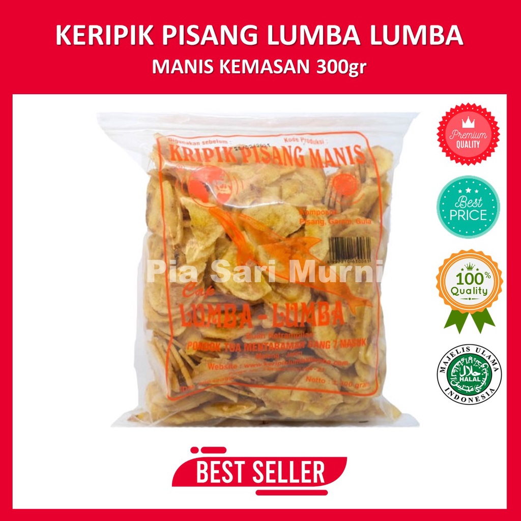 

Keripik Pisang Lumba Lumba 300 gram Original