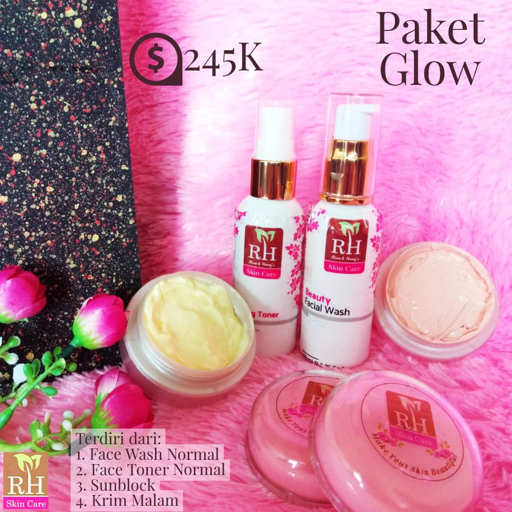 RH Skincare Paket Glow and brightening