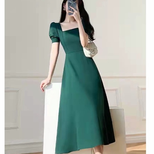 MS/  Dress/Dress putih/dress putih korea/dress putih wanita/dress wanita/Dress hitam/dress korean st