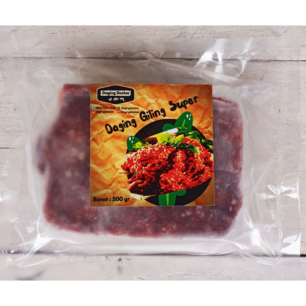 

Daging Giling Super Premium 500gr