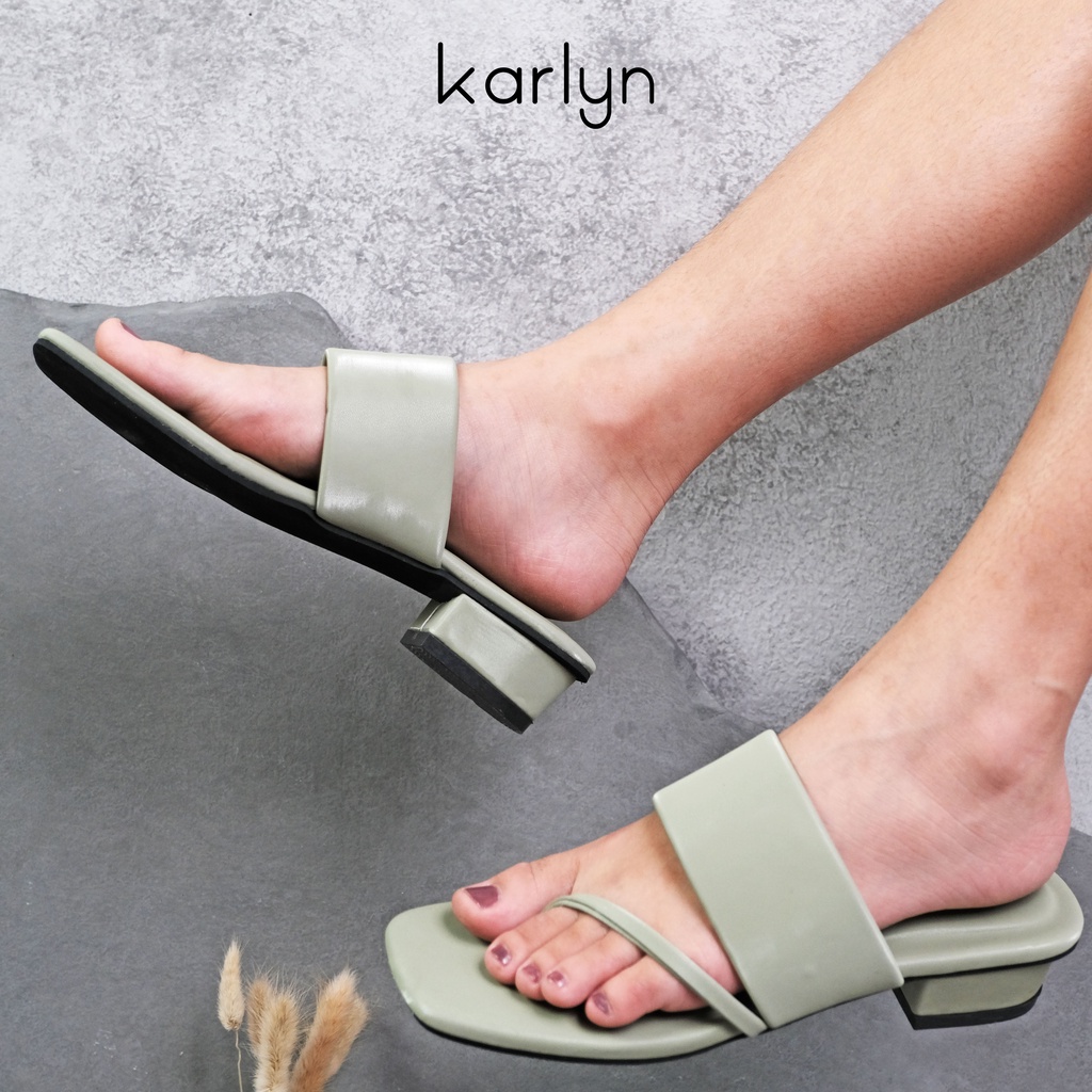 Karlyn Davina Sandal Heels Wanita 3 cm