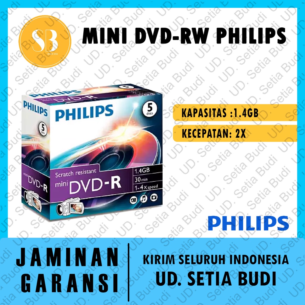 1 Pc Mini DVD-RW Philips