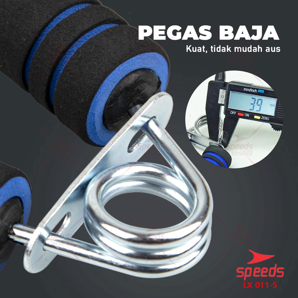 Hand grip Alat Fitness SPEEDS Untuk Memperkuat Otot Tangan Original / ALAT OLAHRAGA TANGAN / JEPALO MAKASSAR-5