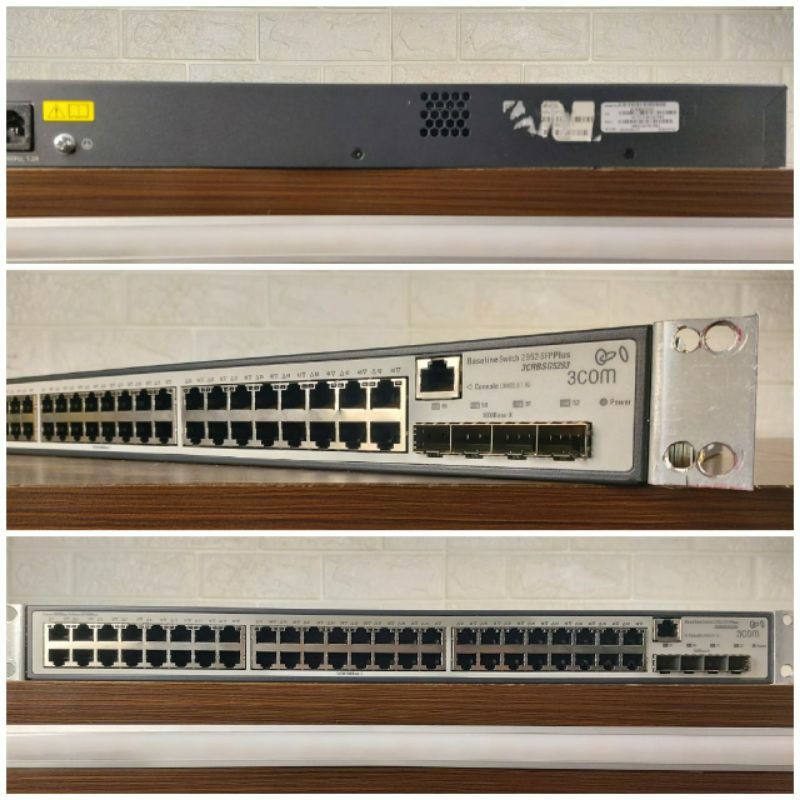 3Com Baseline 2952-SFP Plus 48 Port 4x SFP Gigabit Ethernet Switch 3CRBSG5293