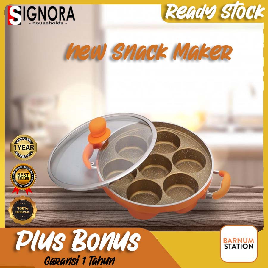 NEW SNACK MAKER SIGNORA + EXTRA BONUS