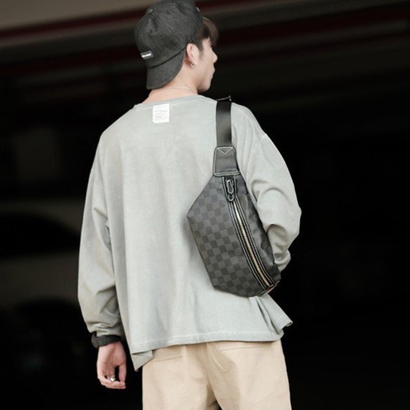 Tas Selempang Kulit Pria Tas Kulit Pria Tas Pria Sling Bag Pria SHARK