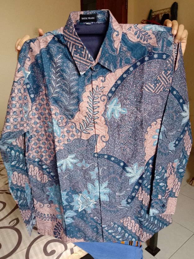 Kemeja Batik Prabu Bahan Dobby Reguler Fit A588